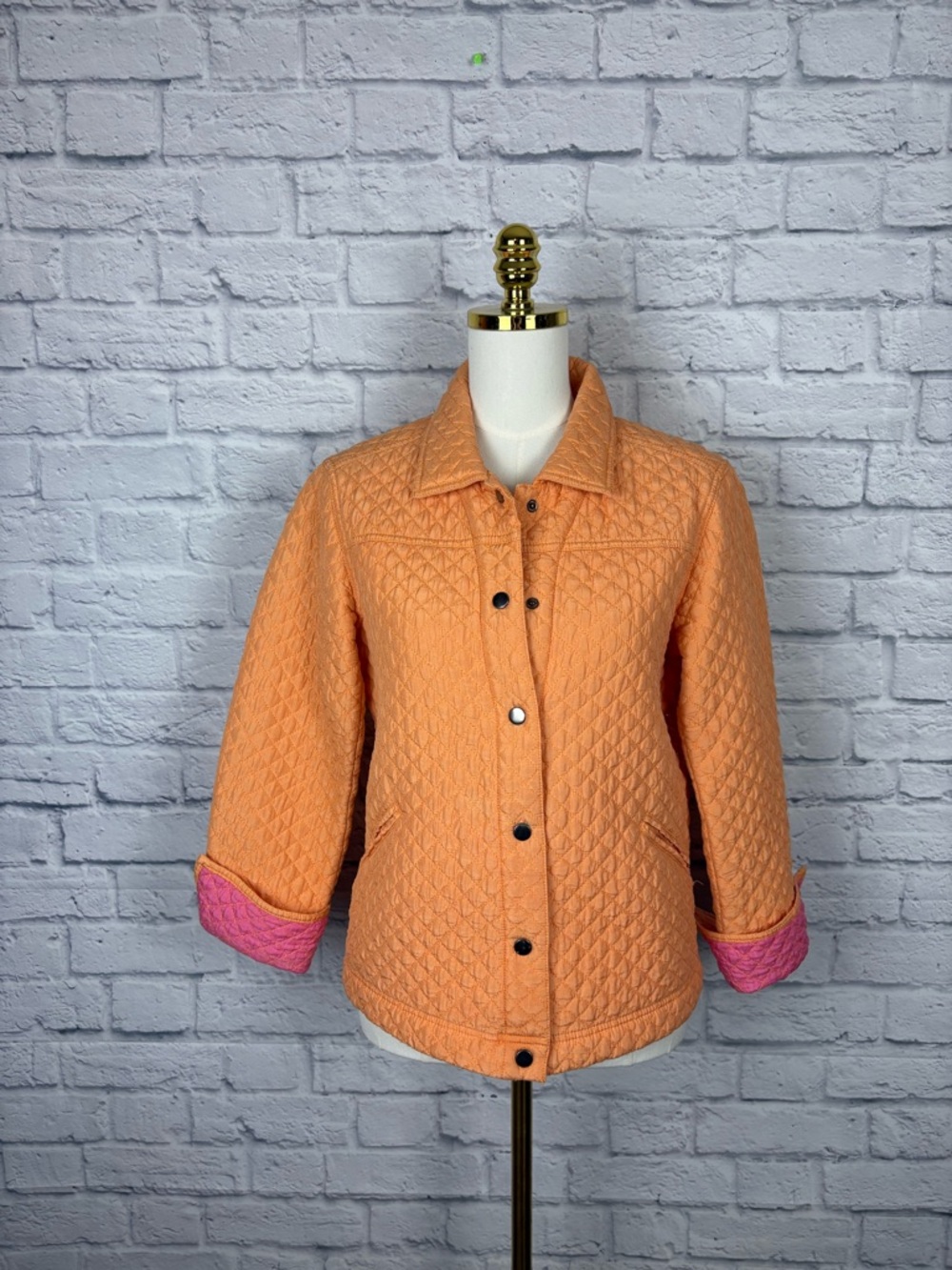 CA.SUAL by C.A. Sport LIGHT WEIGHT QUILTED SILK JACKET Size S - Picture 2 of 8